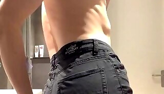 hot boy in tight pants wants you to worship his ass