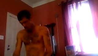 Tatted hung aryan prison thug breed fat bitch