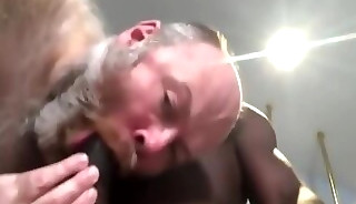 Fine Black man with older