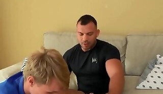 Robi Dane & brown hair Dee bareback spanking