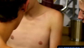 Alex Jordan sucked on a twinkling cock in a threeway while dildoing