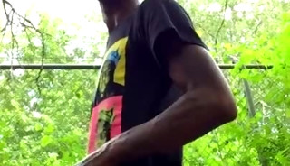 Park Quickie with slutty bottom