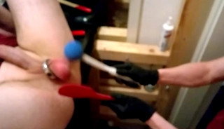 112 - My balls tortured by skinhaed