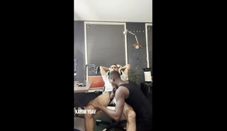 French North-African roommates know what the other one needs (facial)