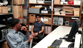 Real delinquent rides black schlong