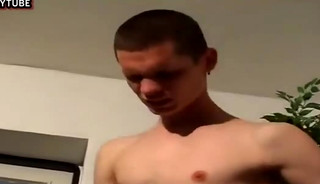 Hot twink whit dildo wank and cumshotat home