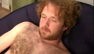 Handsome Straight Hairy bear jackoff