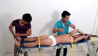 Jeff On The Tickle Rack