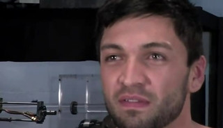 Dominic pacifico in bondage and getting fucked on a machine