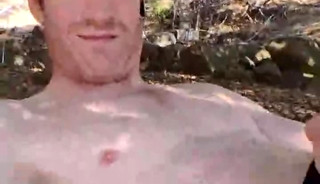 Str8 Ginger Dad Outdoor Cumshot (2nd vid)