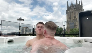 Tall Uncut Stud Fucks & Breeds His Real-Life Husband