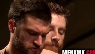 Branden Forrest and Sebastian Keys tease Abel Archer till he shoots cum