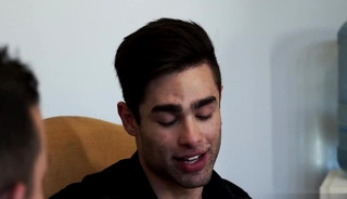 Gay Shoplifter Threesome Blowjob In Backroom