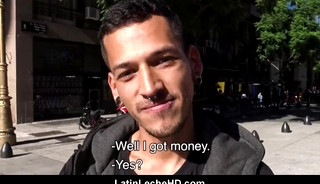 Hot Amateur Skinny Latino Twink Needs Cash POV