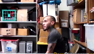 Real gay thief giving head