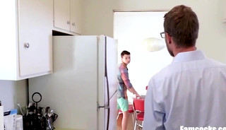 Dad Caught Son Jerking Off To Porn