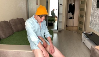 Hottest Boy CUMMING IN CONDOM / Big Dick (23cm) / Jerking OFF / Cute Boy