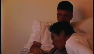 Straight marine fucks bobby in the ass