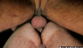 Deepthroated Otter Facialized after Anal Sex