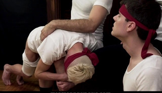 Priest Daddies Dildo two Boys' Tight Holes