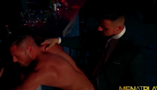MENATPLAY Latino Gay Gabriel Lunna Anal Fucked by Klein Kerr