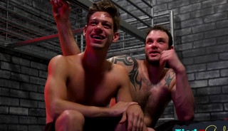 Bdsm policeman dominated with electrosex