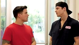 Jayden Marcos fulfills Dakota Payne's sexual needs
