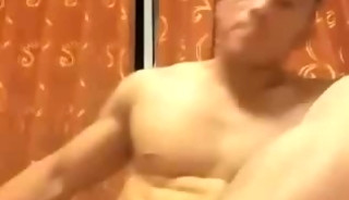 Chinese Jock Tricked into showing asshole