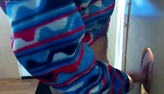 Gloryhole stud doggystyled in asshole by dirty fucker