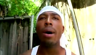 Hungry doorag wearing thug