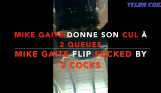 Mike Gaite Donne Son Cul À 2 Queues - French Brutus & Tyler Coxx (OnlyFans Teaser)