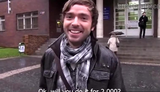 Big dick student oral sex with cumshot