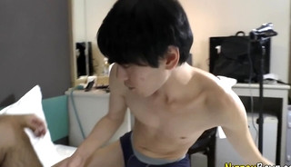 Gay asian gets rimmed and fucked