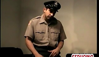 Straight police officer seduced by cocksucking nympho gay