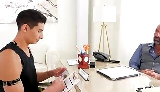 Auditionee Jim Fit into the test for the clubs new talent