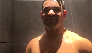 sexy guy in shower