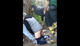 Damn thats a hot raw orgy caught at the cruising area