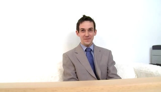 Big dick daddy casting with cumshot