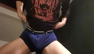 Hot masked boy, teases you till you cum