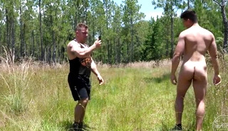man Solo Masturbation In Nature