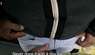 Mexican dude rides cock bareback