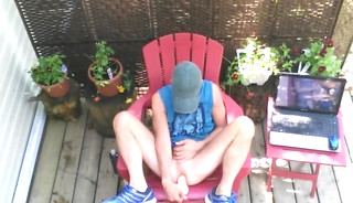 Outdoor Dildo Session 1 Jonathan Beaulieu 480p 030414 2