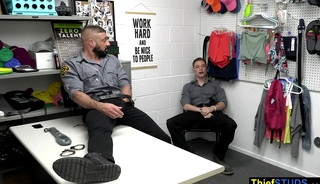 Hot Lp officers are trying to get through their shift