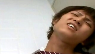 Sanoj - Schoolboy Handjob in Toilet