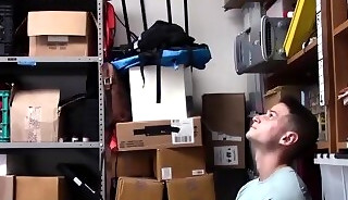 Hot inked thief gets barebacked by officers huge black dick