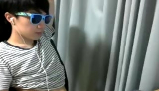 Korea blue glasses Boy