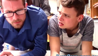 Gay teen and his stepdad ride