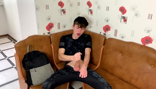 After-gym Orgasm / BIG DICK (23cm) / Leggings /  Boy / Huge Dick /